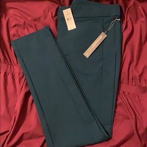 High waist skinny trousers